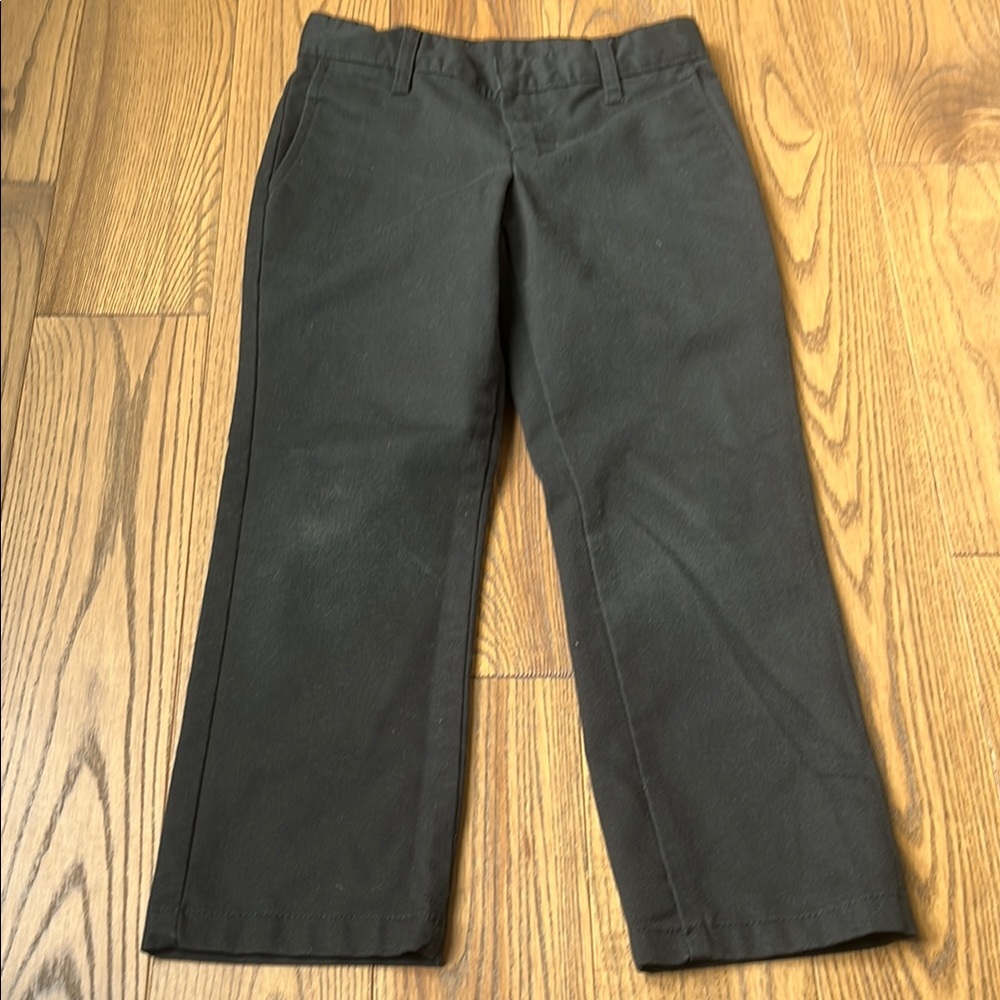 Black Formal Pants with Classic Straight-Leg Cut